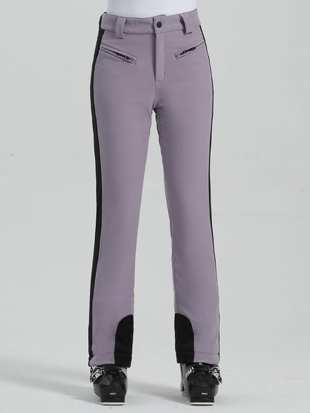 Gsou Snow Women's Slim High Stretch Outdoor Ski Pants