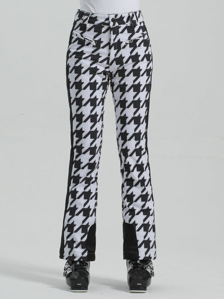 Gsou Snow Women's Slim High Stretch Outdoor Ski Pants