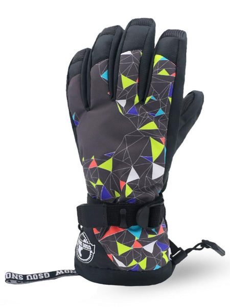Women's Ski Gloves Warm Waterproof Winter Outdoor Snow Snowboard Athletic Gloves