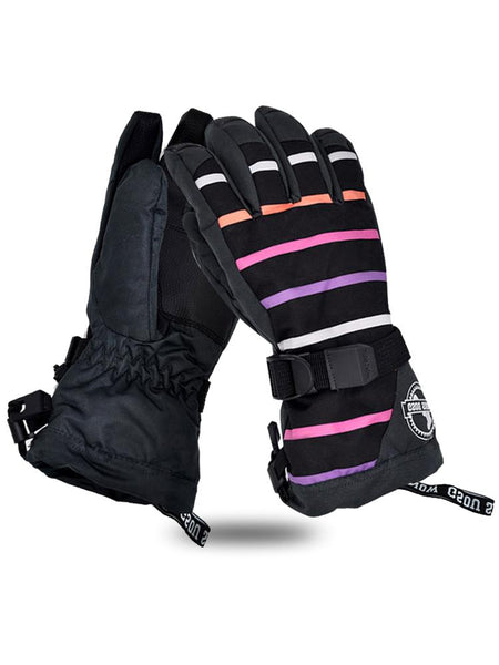Women's Ski Gloves Warm Waterproof Winter Outdoor Snow Snowboard Athletic Gloves