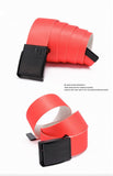 Fashion Reversible Web Belt Outdoor Orange Belt