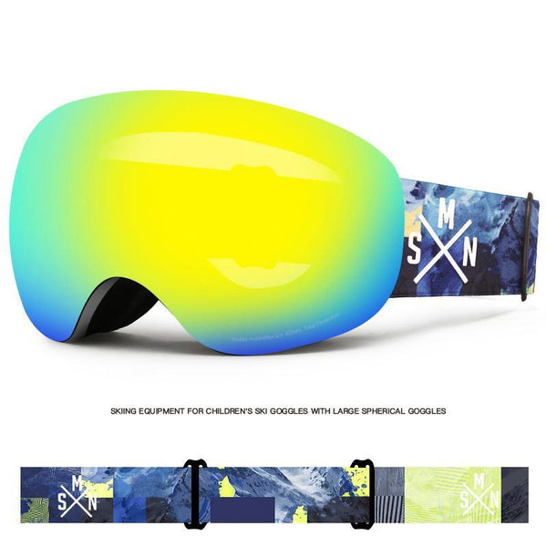 Ski goggles adult double-layer windproof anti-fog mountaineering equipment Cocker myopia snow goggles men and women ski goggles goggles
