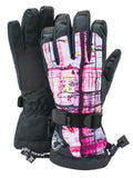 Women's Ski Gloves Warm Waterproof Winter Outdoor Snow Snowboard Athletic Gloves