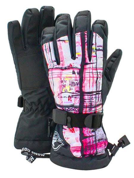 Women's Ski Gloves Warm Waterproof Winter Outdoor Snow Snowboard Athletic Gloves
