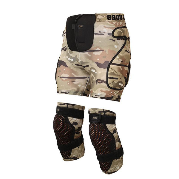 Motocross Racing Ski Armor Pads Sports Hips Legs Protective Pants Ski Gear