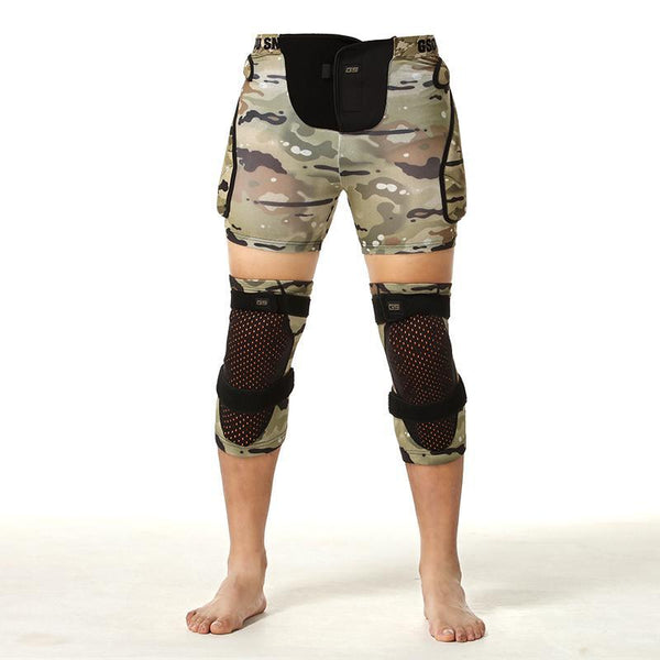 Motocross Racing Ski Armor Pads Sports Hips Legs Protective Pants Ski Gear