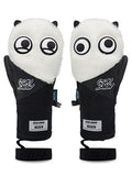 Cute Big Eyes Plush Men And Women Waterproof And Wear-Resistant Ski Gloves