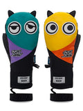 Cute Big Eyes Plush Men And Women Waterproof And Wear-Resistant Ski Gloves