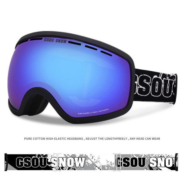 ski goggles anti-fog cocaine myopia goggles men and women outdoor equipment snow protective ski goggles