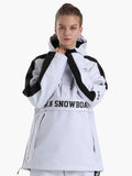 SMN new white ski suit women windproof and waterproof winter jacket coat outdoor warm hoodie sweater snowboard clothes snow suit men