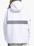 Unisex Winter 2023 Light White Waterproof Colorful Fluorescent Ski Suit