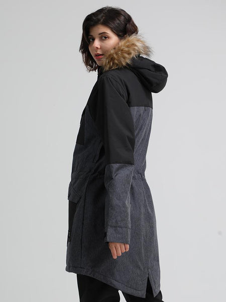 Stitching sleeves Thermal Warm Waterproof Windproof Women's Snowboard Jackets