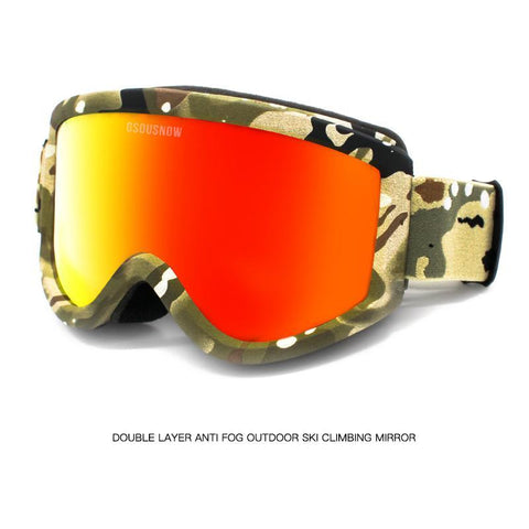 ski goggles double anti-fog cocaine myopia glasses for men and women outdoor windproof goggles ski goggles