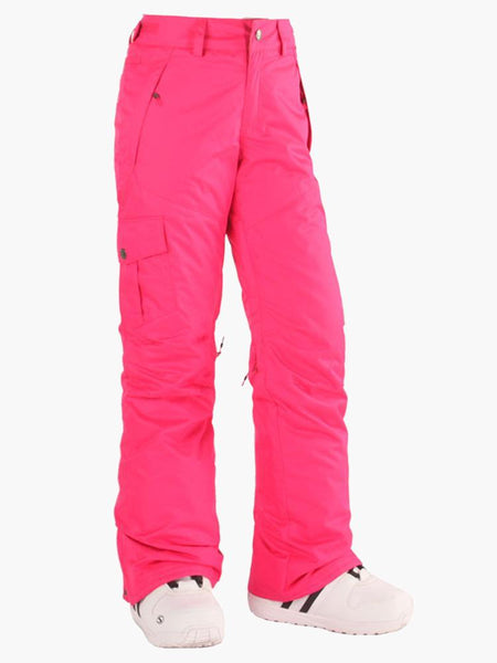 Rose Thermal Warm High Waterproof Windproof Women's Snowboard & Ski Pants