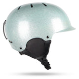 GsouSnow Electroplating green Ski Helmet, Integrally Lightweight EPS Snowboard Ski Riding Protective Gear