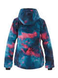 Womens Ski/Snowboard Jacket 5K Windproof and Waterproof，Machine washable,YKK® Zip