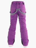 Highland Bib Snowboard & Ski Purple Pants For Women