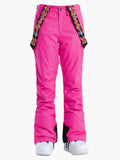 Rose Thermal Warm High Waterproof Windproof Women's Snowboard/Ski Pants