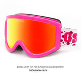 Ski Goggles For Snow Snowboard Snowmobile Skate Motorcycle Riding Anti Fog UV