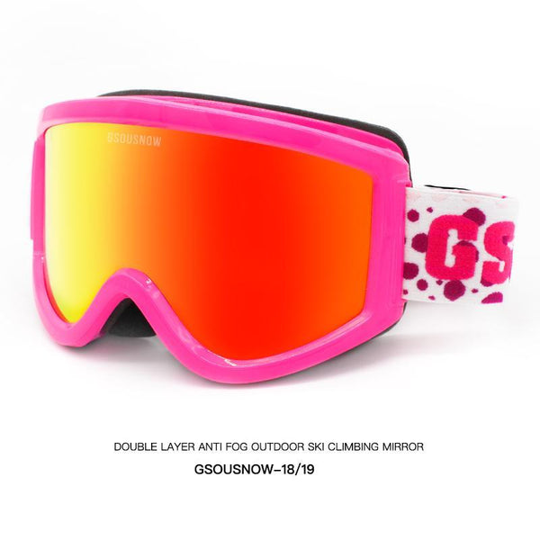 Ski Goggles For Snow Snowboard Snowmobile Skate Motorcycle Riding Anti Fog UV