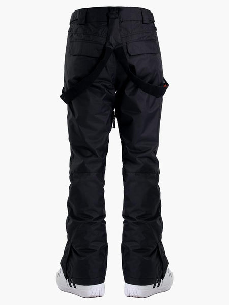 Black Thermal Warm High Waterproof Windproof Women's Ski Pants/Snow Pants