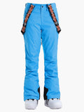 Cambridge Blue High Waterproof Windproof Women's Snowboarding/Ski Pants