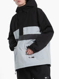 Unisex Warm And Waterproof Luminous Double Board Veneer Color Matching Snow Suit
