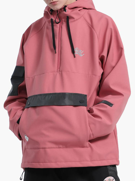 Unisex Winter 2023 Pink Waterproof Colorful Fluorescent Ski Suit