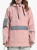Unisex Winter 2023 Light Pink Waterproof Colorful Fluorescent Ski Suit