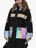 Unisex 2023 Tide Brand Colorful Reflective Windproof And Waterproof Snow Suit
