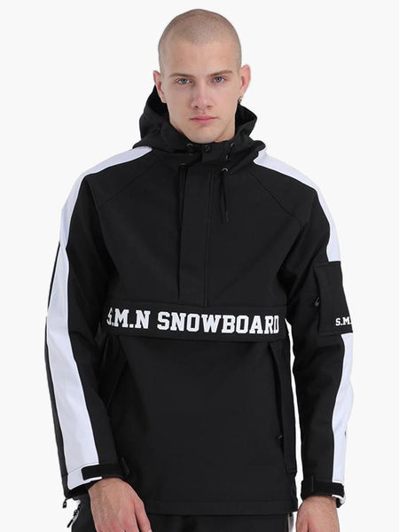 SMN new style black ski suit women windproof and waterproof winter jacket coat outdoor warm hoodie sweater snowboard clothes snow suit men