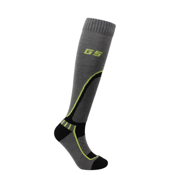 Men's Ski Socks，Outdoor Performance Padded Protection Snowboard Socks