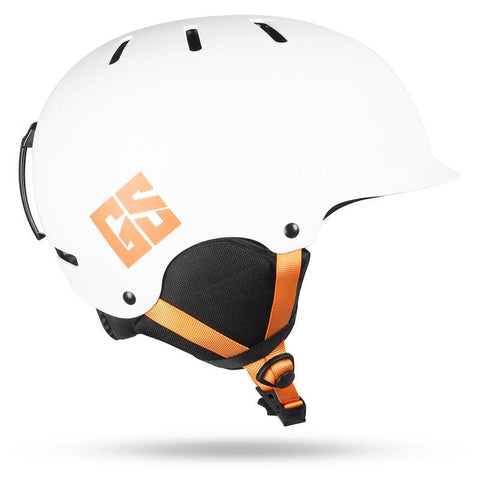 GsouSnow White Ski Helmet, Integrally Lightweight EPS Snowboard Ski Riding Protective Gear